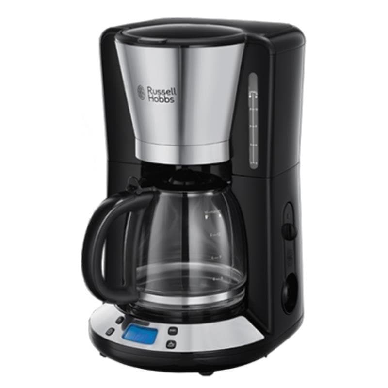 Máquina de Café de Filtro Russell Hobbs Victory 24030-56 1,25 L 1100 W com Temporizador de 24 Horas – Inox e Preta