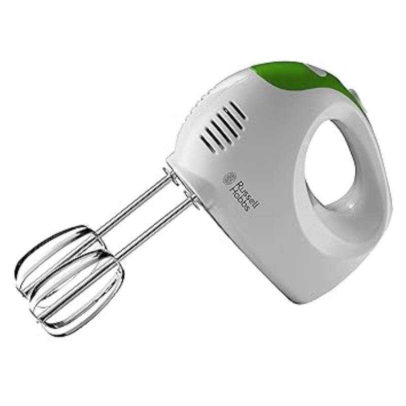 Batedeira Manual Russell Hobbs Explore 22230-56 com 5 Velocidades e Varas Cromadas – Branca