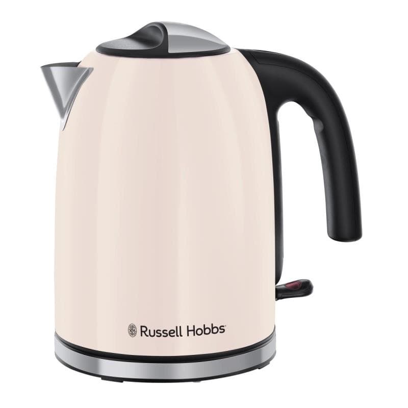 Jarro Elétrico Russell Hobbs Colours Plus Jasmine 28510-70 1,7 L 2400 W com Filtro Anticalcário – Creme e Inox