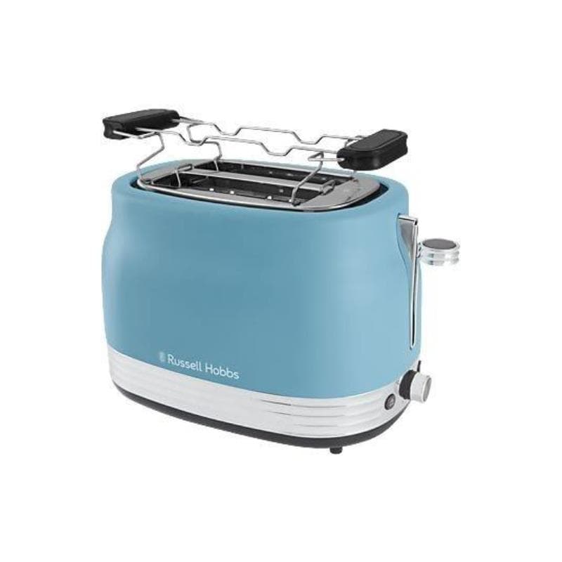 Torradeira Russell Hobbs Hanley Retro Blue 28651-56 para 2 Fatias com 6 Níveis de Tostagem – Azul