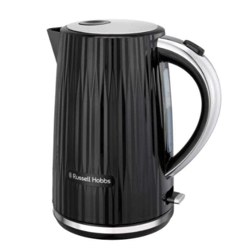 Jarro Elétrico Russell Hobbs Eden Black 27361-70 1,7 L 2400 W com Filtro Anticalcário e Base 360° – Preto
