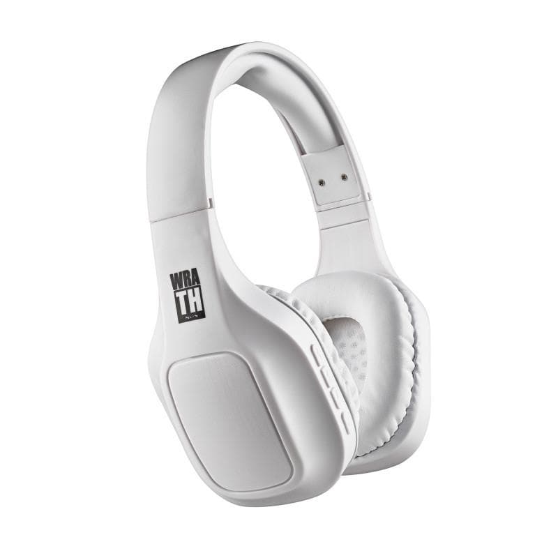 Auscultadores Bluetooth NGS Artica Wrath White com Microfone, Autonomia até 10 Horas e Ligação Jack 3,5 mm – Branco