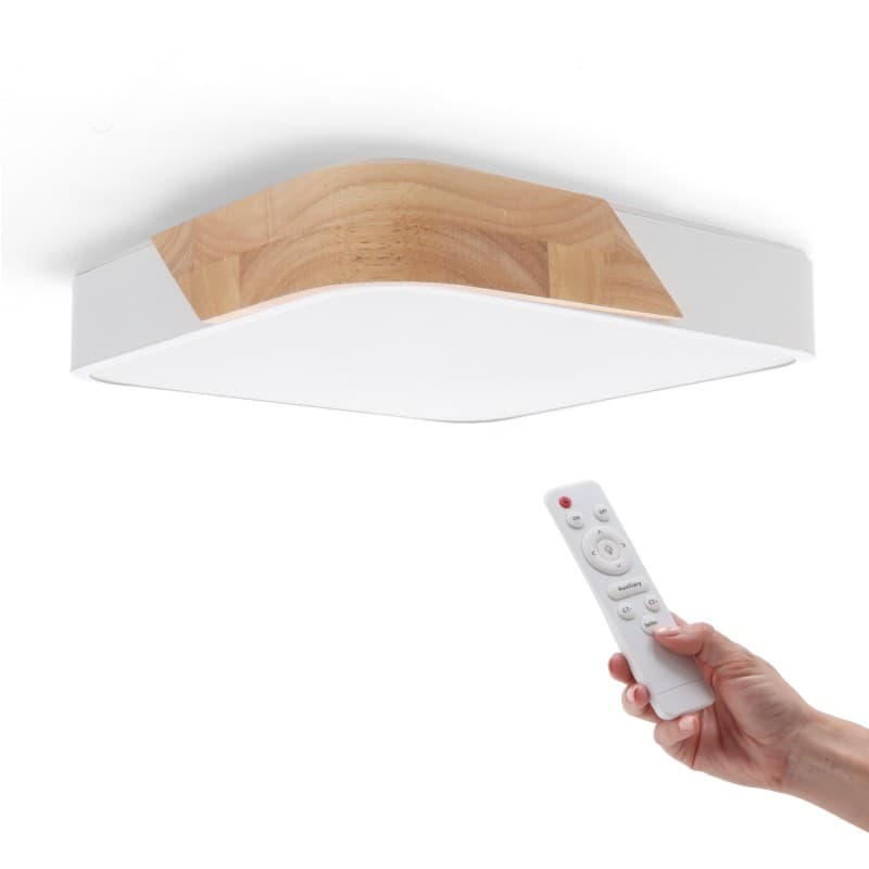 Plafon LED Circular Wood Square 24W ## CCT