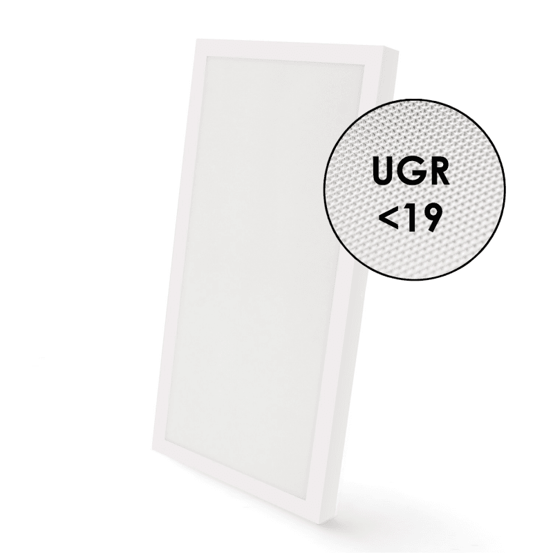 Panel Led de superficie Rectangular Serie Home 60X30 Cm 24W ## CCT