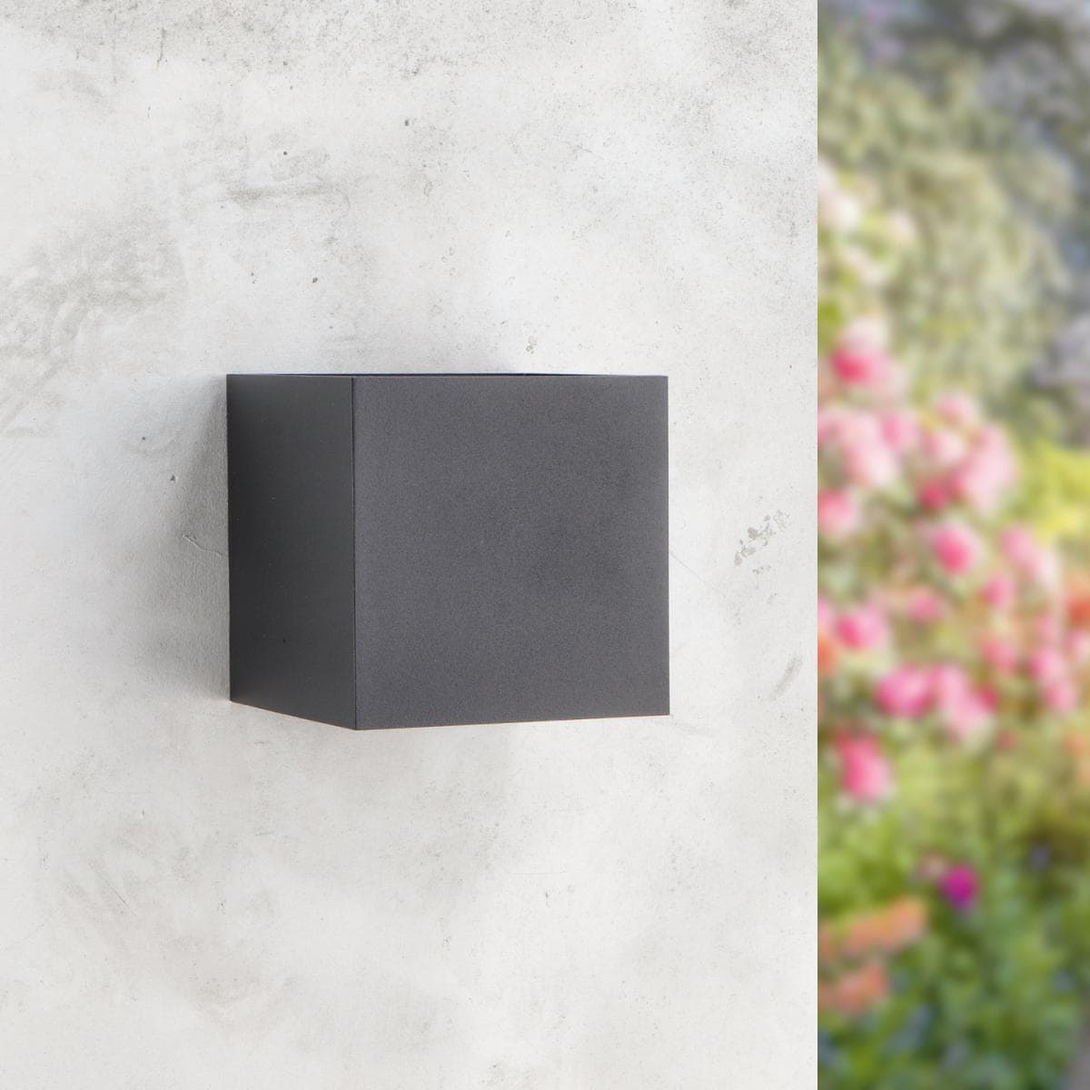 Aplique de Pared LED Black Cube 12W IP54 ## CCT