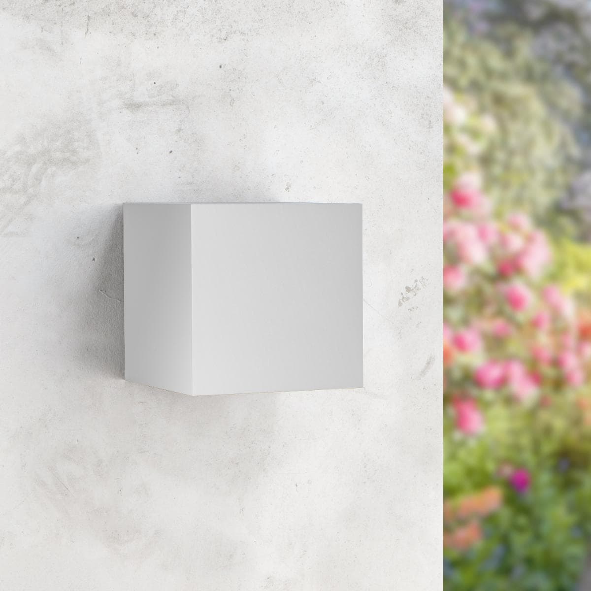 Aplique de Pared LED White Cube 12W IP54 ## CCT