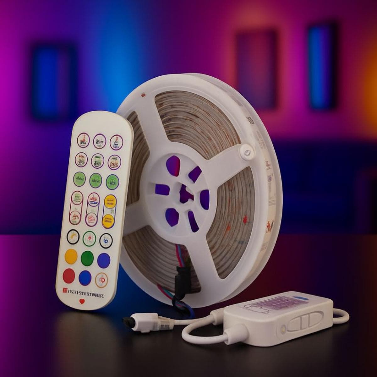 Pack Tira de LED 12V 30L RGB - 3 metros ## RGB